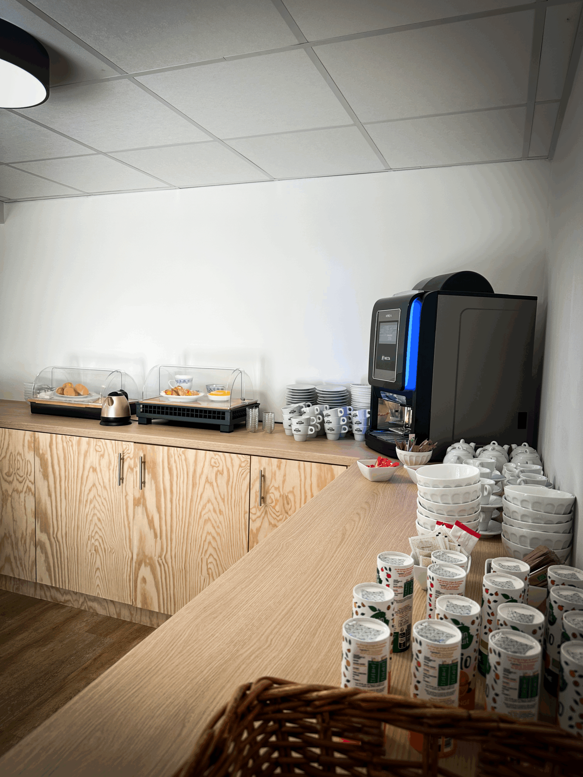 Aperçu d'une partie du buffet du petit déjeuner